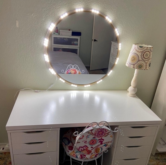 Led Vanity Mirror Lights, Hollywood Style Vanity Make Up Light, 10ft Ultra Brigh - Picture 9 of 10